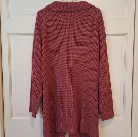 Mainstreet Blues long zip-up cardigan sweater - Picture 3 of 5